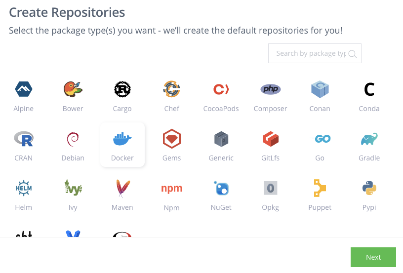 Create Repositories